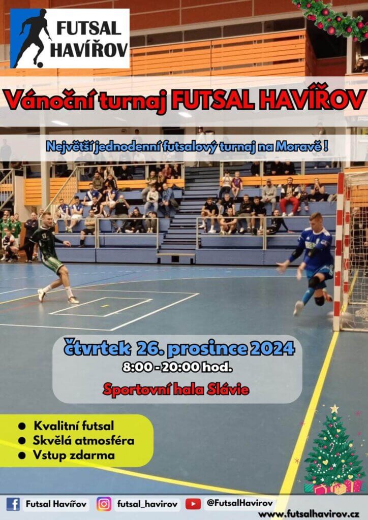 Vánoční turnaj pozvánka 2024